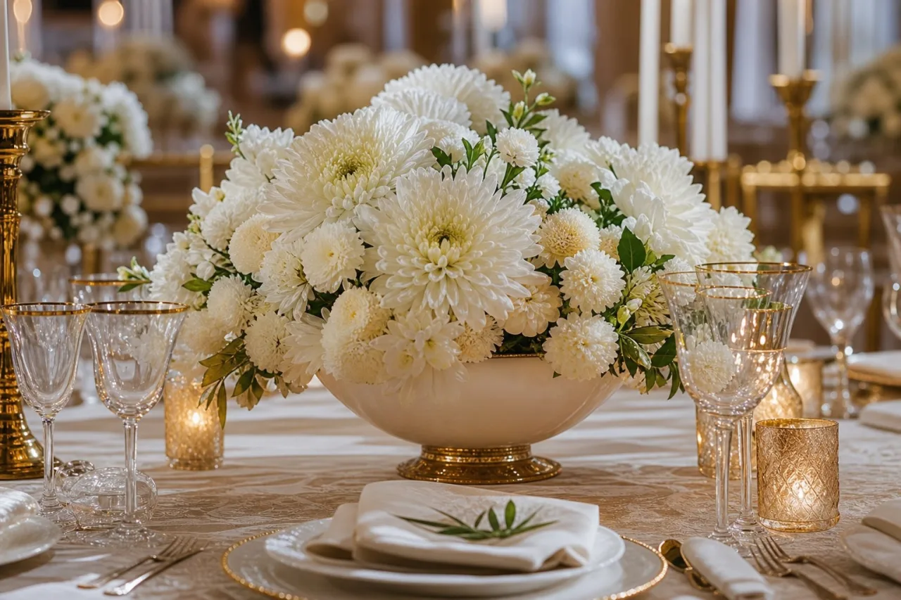 Centerpiece Meja Resepsi
